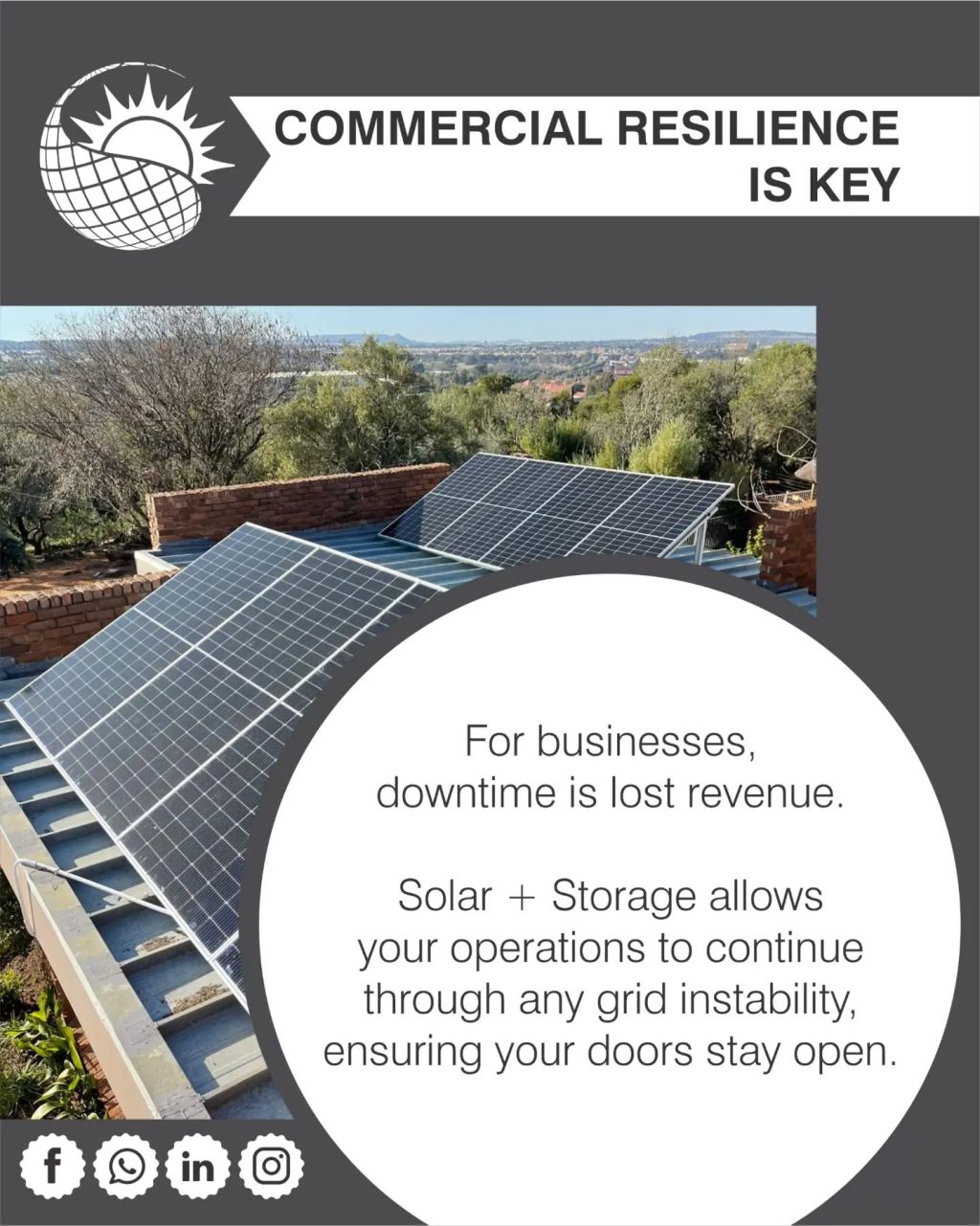 Instagram post from securitech_solar. This post is in position 2.